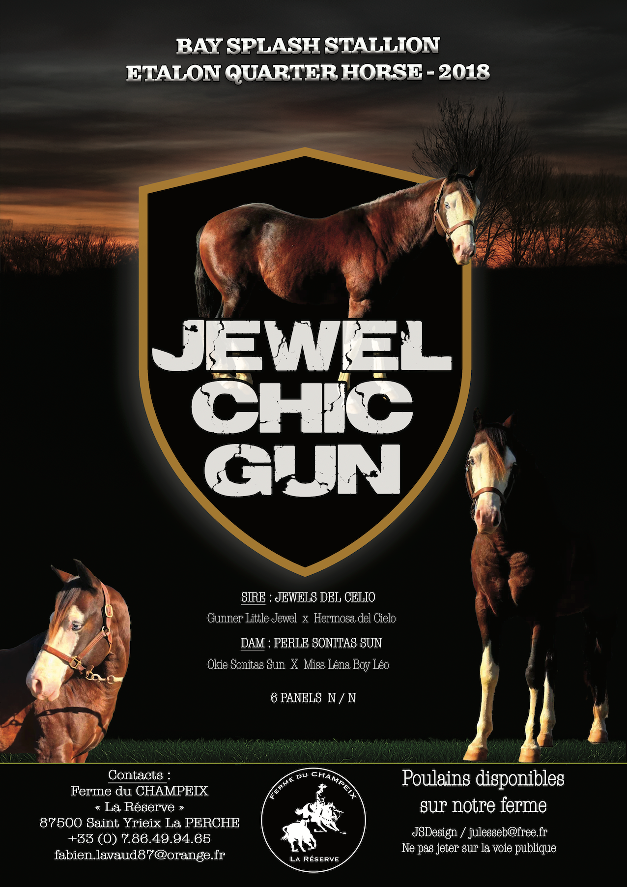 Affiche ferme du champeix Affiche ferme du champeix